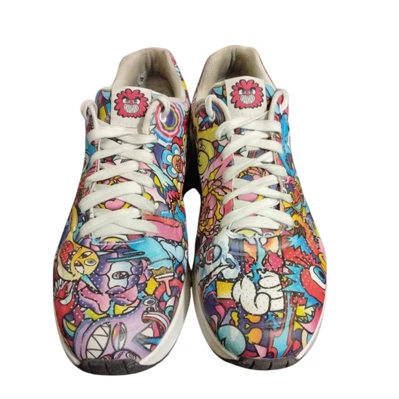 Skechers x Vexx Uno Colour Doodle Limited Edition Sneakers Men's 13 - Picture 3 of 14